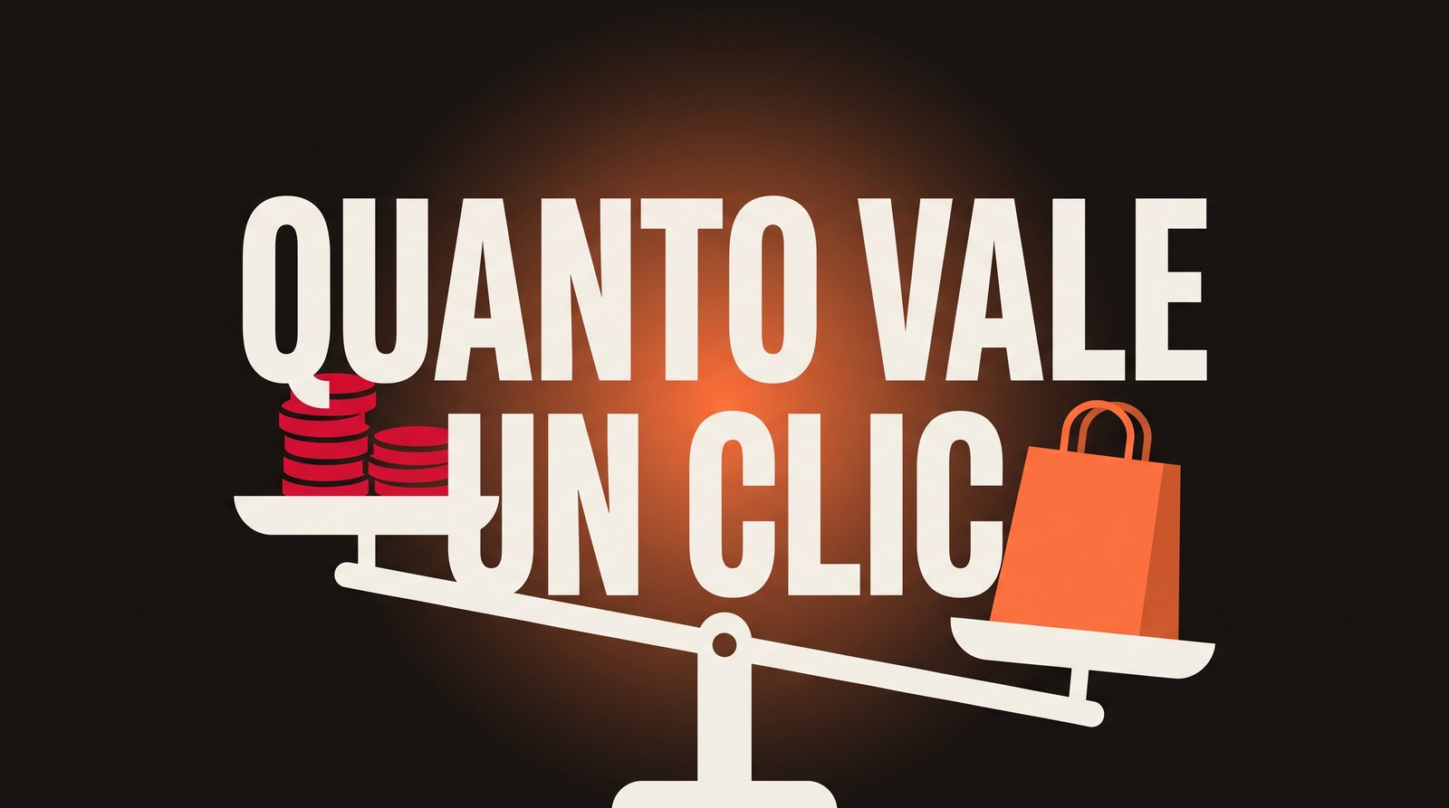 Una bilancia con monete da una parte e una borsa della spesa dall’altra