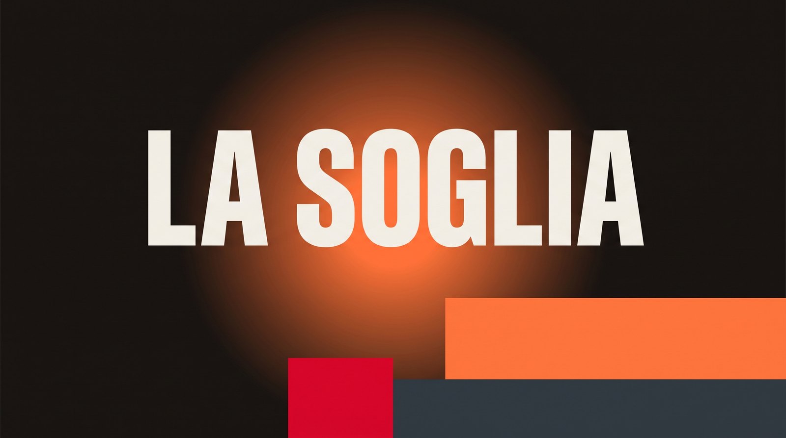 Un blocco piccolo in basso e uno più grande in alto, come uno scalino