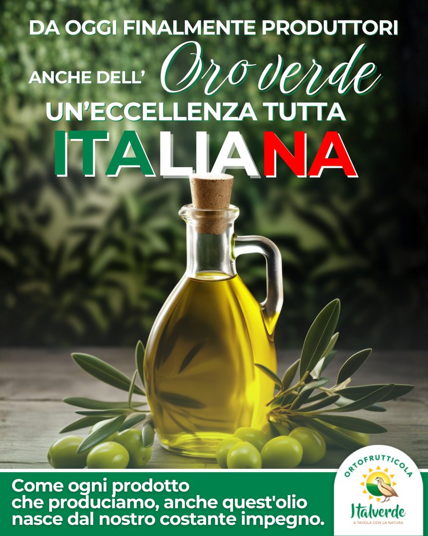 Creatività social per il lancio dell'olio extravergine Italverde
