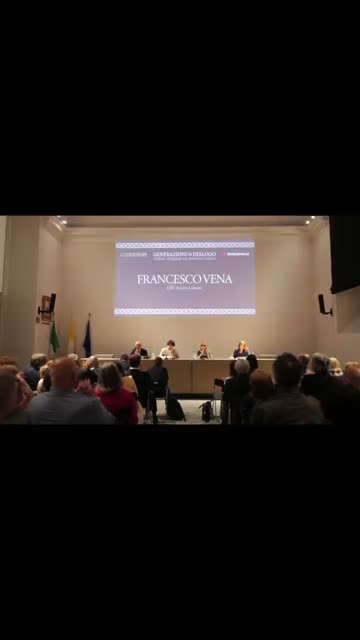 Fotogramma evento Generazioni in Dialogo